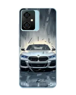 Чохол для Blackview Oscal C70 з картинкою «BMW у світлі фар»