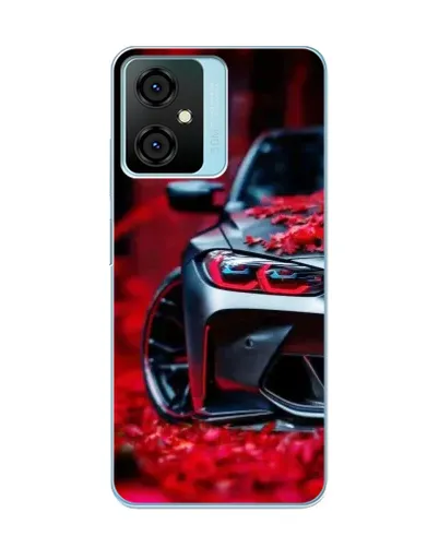 Чехол для Blackview Oscal C70 с картинкой «Спортивная BMW и цветы» Чехол для Blackview Oscal C70 с картинкой «Спортивная BMW и цветы»