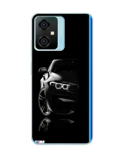 Чохол для Blackview Oscal C70 з картинкою «Силует BMW в темряві»