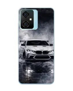 Чохол для Blackview Oscal C70 з картинкою «BMW крізь туман»