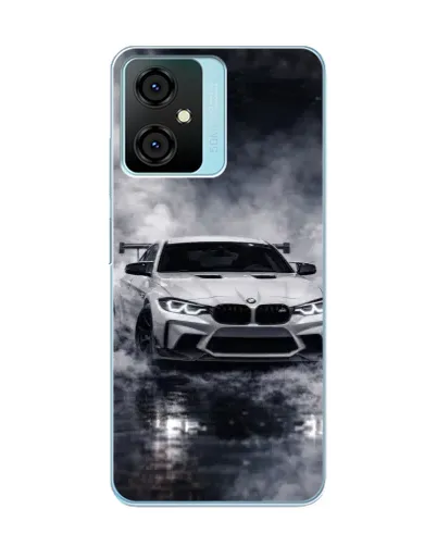 Чехол для Blackview Oscal C70 с картинкой «BMW сквозь туман» Чехол для Blackview Oscal C70 с картинкой «BMW сквозь туман»