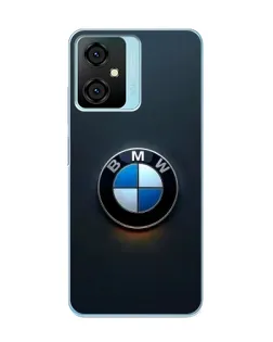 Чохол для Blackview Oscal C70 з картинкою «Логотип BMW — мінімалізм»
