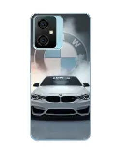 Чохол для Blackview Oscal C70 з картинкою «BMW в білому диму»