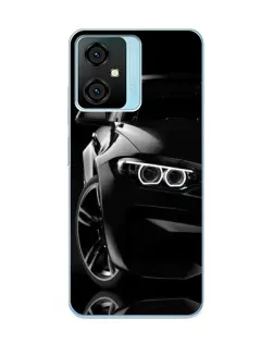 Чохол для Blackview Oscal C70 з картинкою «Чорна BMW — профіль»