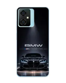 Чохол для Blackview Oscal C70 з картинкою «BMW крізь нічне місто»