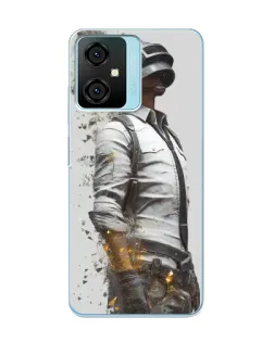 Чохол для Blackview Oscal C70 з картинкою «PUBG — боєць у пилу»