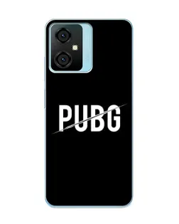 Чохол для Blackview Oscal C70 з картинкою «PUBG — білий логотип»