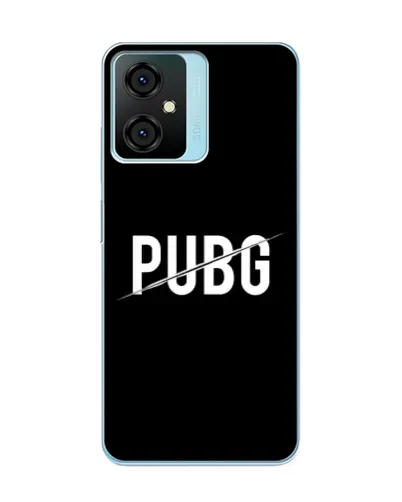 Чехол для Blackview Oscal C70 с картинкой «PUBG — белый логотип»