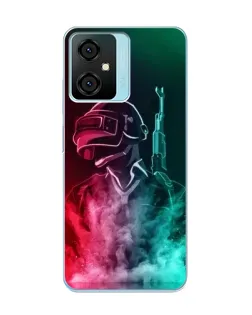 Чохол для Blackview Oscal C70 з картинкою «PUBG — вогняний воїн»