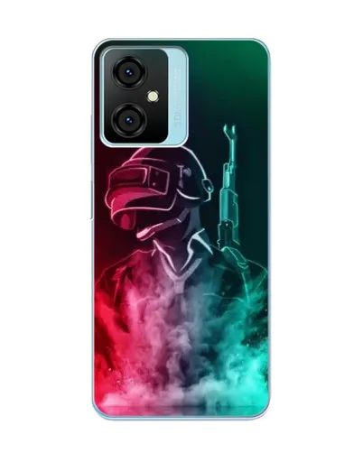 Чехол для Blackview Oscal C70 с картинкой «PUBG — огненный воин»