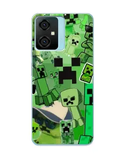 Чохол для Blackview Oscal C70 з картинкою «Кріпери Minecraft»