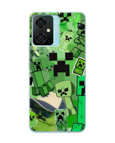 Чехол для Blackview Oscal C70 с картинкой «Криперы Minecraft» Чехол для Blackview Oscal C70 с картинкой «Криперы Minecraft»