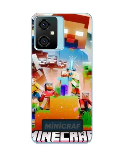 Чехол для Blackview Oscal C70 с картинкой «Minecraft герои игры» Чехол для Blackview Oscal C70 с картинкой «Minecraft герои игры»