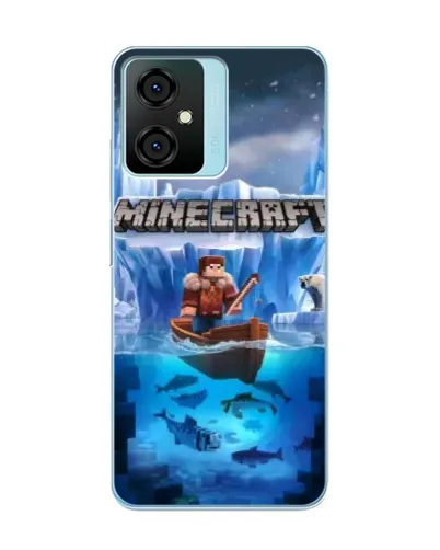 Чехол для Blackview Oscal C70 с картинкой «Minecraft ледяной мир» Чехол для Blackview Oscal C70 с картинкой «Minecraft ледяной мир»
