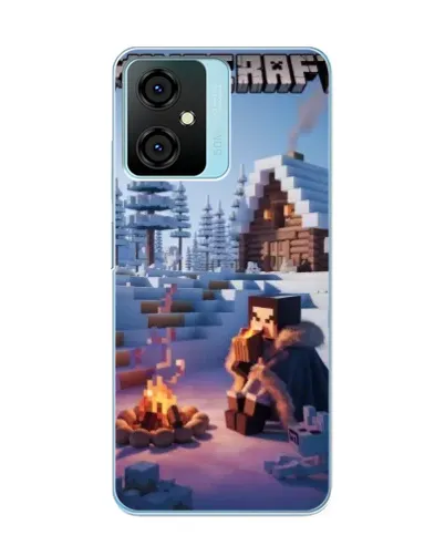 Чехол для Blackview Oscal C70 с картинкой «Зимний Minecraft» Чехол для Blackview Oscal C70 с картинкой «Зимний Minecraft»