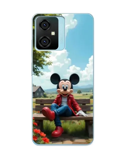 Чехол для Blackview Oscal C70 с картинкой «Микки на скамейке» Чехол для Blackview Oscal C70 с картинкой «Микки на скамейке»