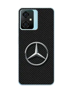 Чехол для Blackview Oscal C70 с картинкой «Карбоновый Mercedes стиль»