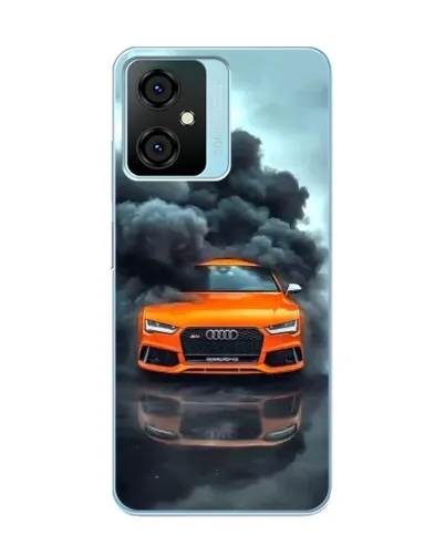 Чехол для Blackview Oscal C70 с картинкой «Audi в облаках дыма» Чехол для Blackview Oscal C70 с картинкой «Audi в облаках дыма»