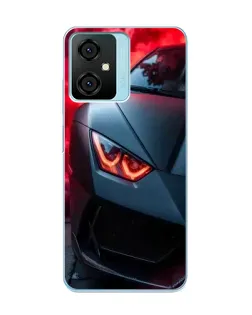 Чехол для Blackview Oscal C70 с картинкой «Lamborghini красное сияние» Чехол для Blackview Oscal C70 с картинкой «Lamborghini красное сияние»
