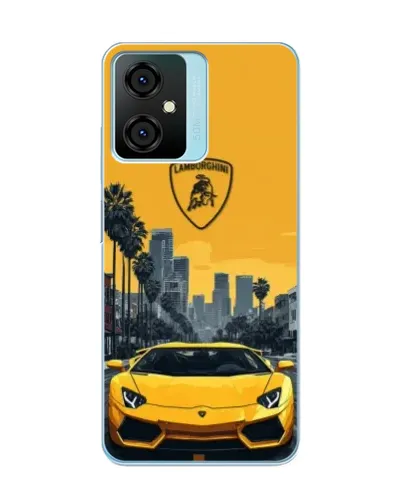 Чехол для Blackview Oscal C70 с картинкой «Желтый Lamborghini город» Чехол для Blackview Oscal C70 с картинкой «Желтый Lamborghini город»