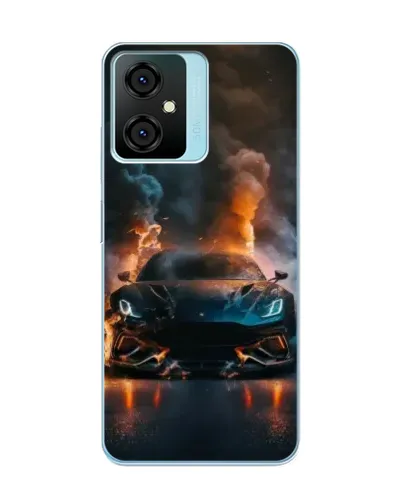 Чехол для Blackview Oscal C70 с картинкой «Lamborghini дымная эстетика» Чехол для Blackview Oscal C70 с картинкой «Lamborghini дымная эстетика»