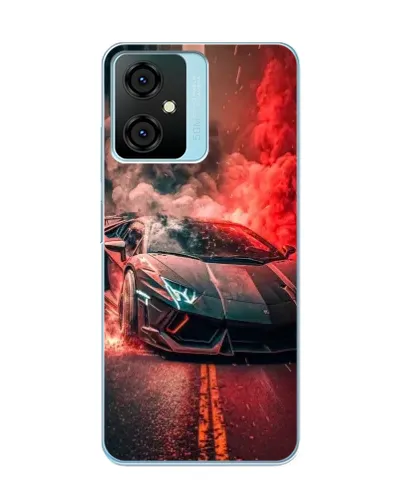 Чехол для Blackview Oscal C70 с картинкой «Lamborghini красный дым» Чехол для Blackview Oscal C70 с картинкой «Lamborghini красный дым»
