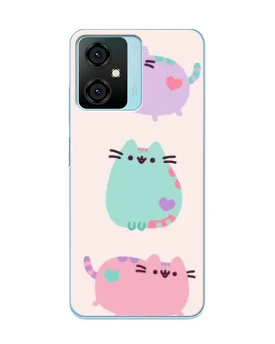 Чехол для Blackview Oscal C70 с картинкой «Pusheen трио» Чехол для Blackview Oscal C70 с картинкой «Pusheen трио»
