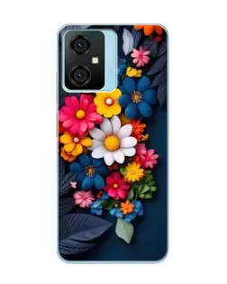 Чехол для Blackview Oscal C70 с картинкой «Цветочная феерия»