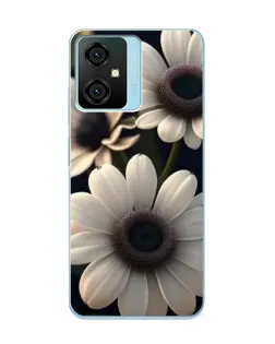 Чехол для Blackview Oscal C70 с картинкой «Белые маргаритки макро»