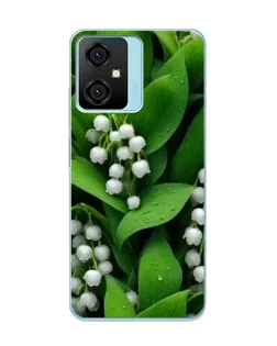 Чехол для Blackview Oscal C70 с картинкой «Ландыши в зелени»
