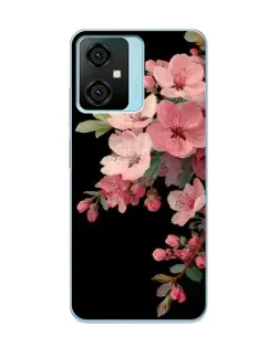 Чехол для Blackview Oscal C70 с картинкой «Розовая ветка сакуры»