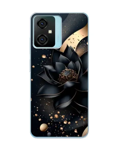 Чехол для Blackview Oscal C70 с картинкой «Черный лотос» Чехол для Blackview Oscal C70 с картинкой «Черный лотос»