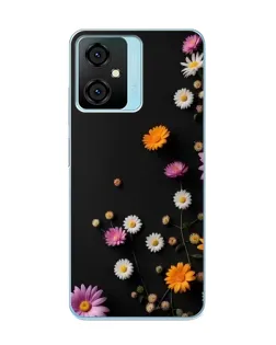 Чехол для Blackview Oscal C70 с картинкой «Цветочная композиция»