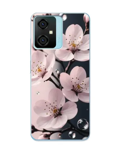 Чехол для Blackview Oscal C70 с картинкой «Нежная сакура и капли» Чехол для Blackview Oscal C70 с картинкой «Нежная сакура и капли»