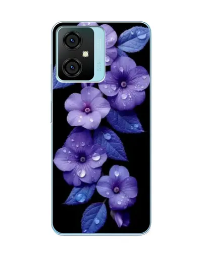 Чехол для Blackview Oscal C70 с картинкой «Фиолетовые цветы с росою» Чехол для Blackview Oscal C70 с картинкой «Фиолетовые цветы с росою»