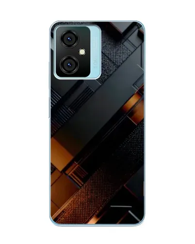 Чехол для Blackview Oscal C70 с картинкой «Черные геометрические блоки» Чехол для Blackview Oscal C70 с картинкой «Черные геометрические блоки»