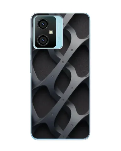 Чехол для Blackview Oscal C70 с картинкой «Объемное серое плетение» Чехол для Blackview Oscal C70 с картинкой «Объемное серое плетение»