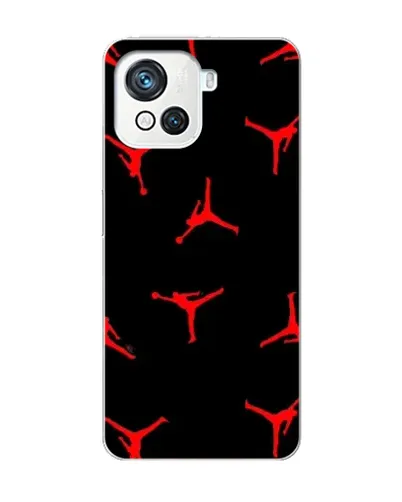 Чехол для Blackview Oscal C80 с картинкой «Jordan Red Pattern»