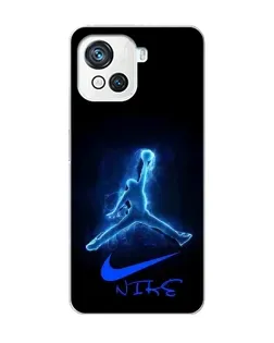 Чехол для Blackview Oscal C80 с картинкой «Jordan Neon Blue» Чехол для Blackview Oscal C80 с картинкой «Jordan Neon Blue»