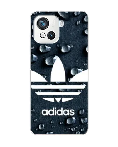 Чехол для Blackview Oscal C80 с картинкой «Adidas Trefoil Blue»