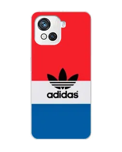 Чехол для Blackview Oscal C80 с картинкой «Ретро блоки Adidas»