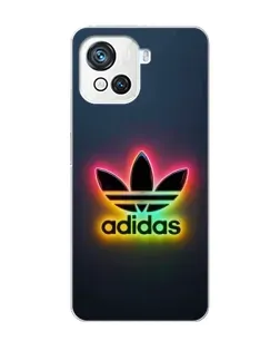 Чехол для Blackview Oscal C80 с картинкой «Неоновый Adidas»