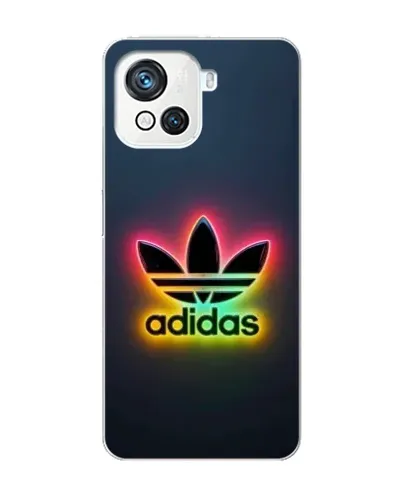 Чехол для Blackview Oscal C80 с картинкой «Неоновый Adidas»