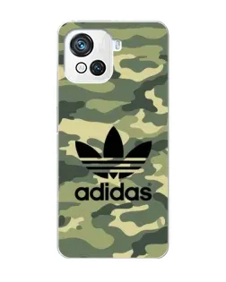 Чехол для Blackview Oscal C80 с картинкой «Милитари стиль Adidas»