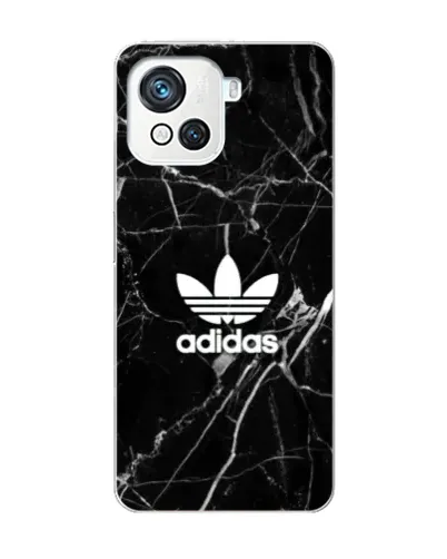 Чехол для Blackview Oscal C80 с картинкой «Белый мрамор Adidas»