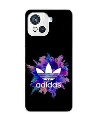 Чехол для Blackview Oscal C80 с картинкой «Взрыв красок Adidas»