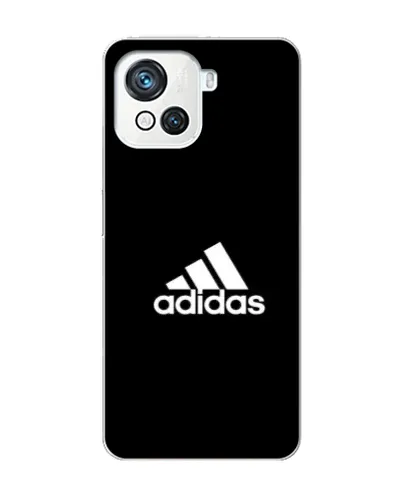 Чехол для Blackview Oscal C80 с картинкой «Черная классика Adidas»