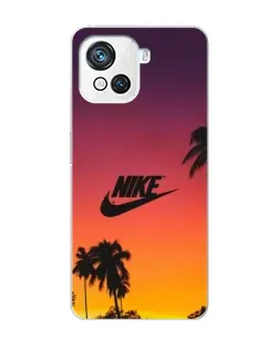 Чехол для Blackview Oscal C80 с картинкой «Nike на закате солнца»