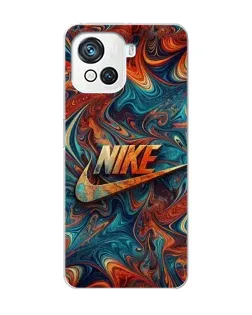 Чехол для Blackview Oscal C80 с картинкой «Nike в абстракции»