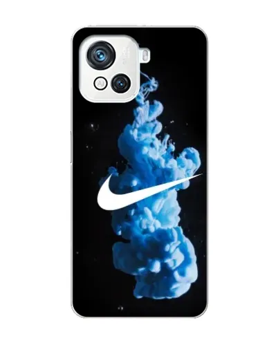 Чехол для Blackview Oscal C80 с картинкой «Nike и синий дым» Чехол для Blackview Oscal C80 с картинкой «Nike и синий дым»